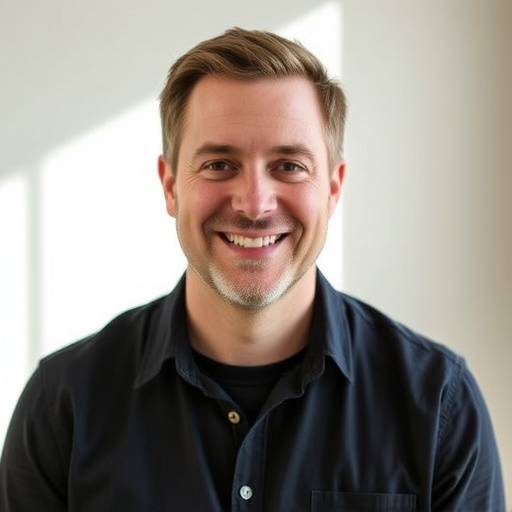 Headshot of Ben Carter, an improvisation instructor and comedian known for his spontaneous scene work and character development skills.