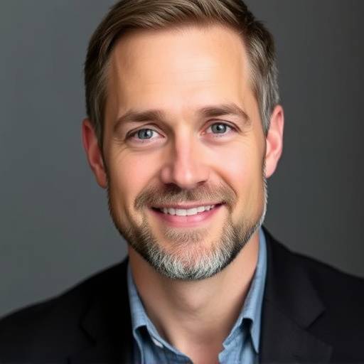 Headshot of James Harper, acting instructor